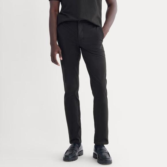 Everlane The Performance Chino | Uniform Slim Fit Black 32x30 NWT - Picture 1 of 8